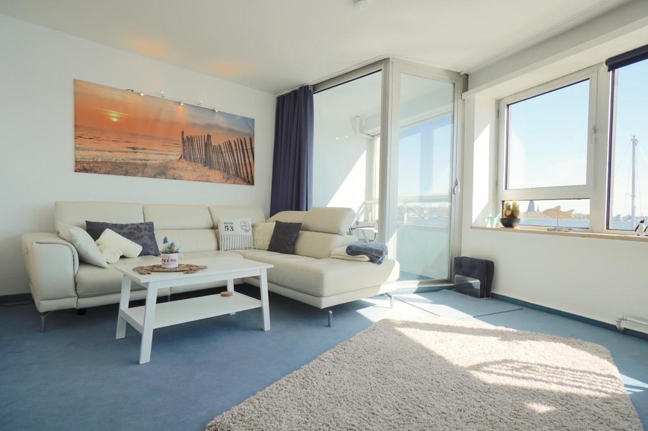 Ferienwohnung Schleiloge Mit Panoramablick Auf Die Schlei Schleswig Dış mekan fotoğraf