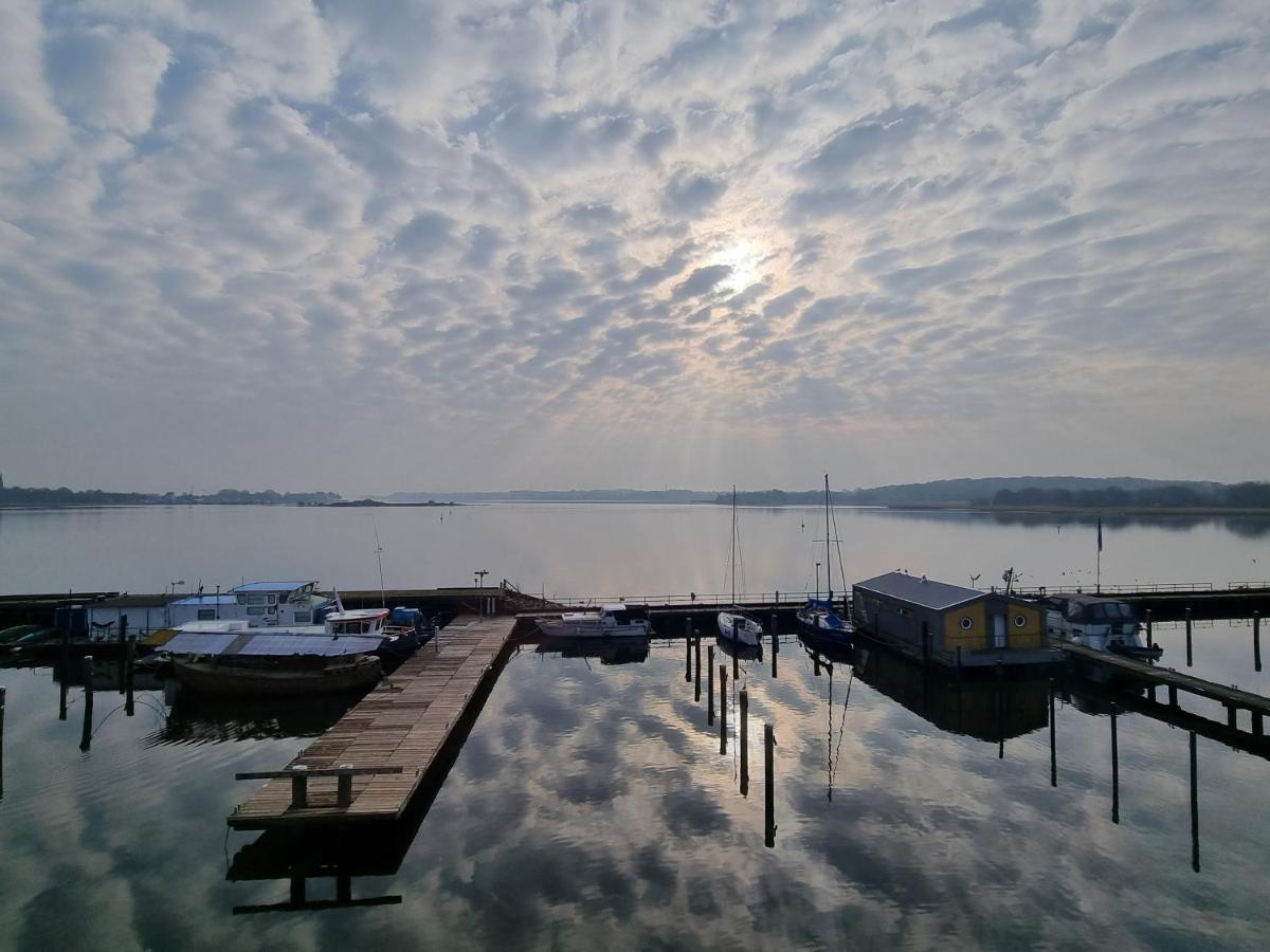 Ferienwohnung Schleiloge Mit Panoramablick Auf Die Schlei Schleswig Dış mekan fotoğraf